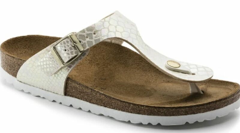 Gizeh-Chanclas de tacón plano para mujer, zapatos de piel de ante con hebillas, calzado de playa con estampado, marca de diseñador de lujo