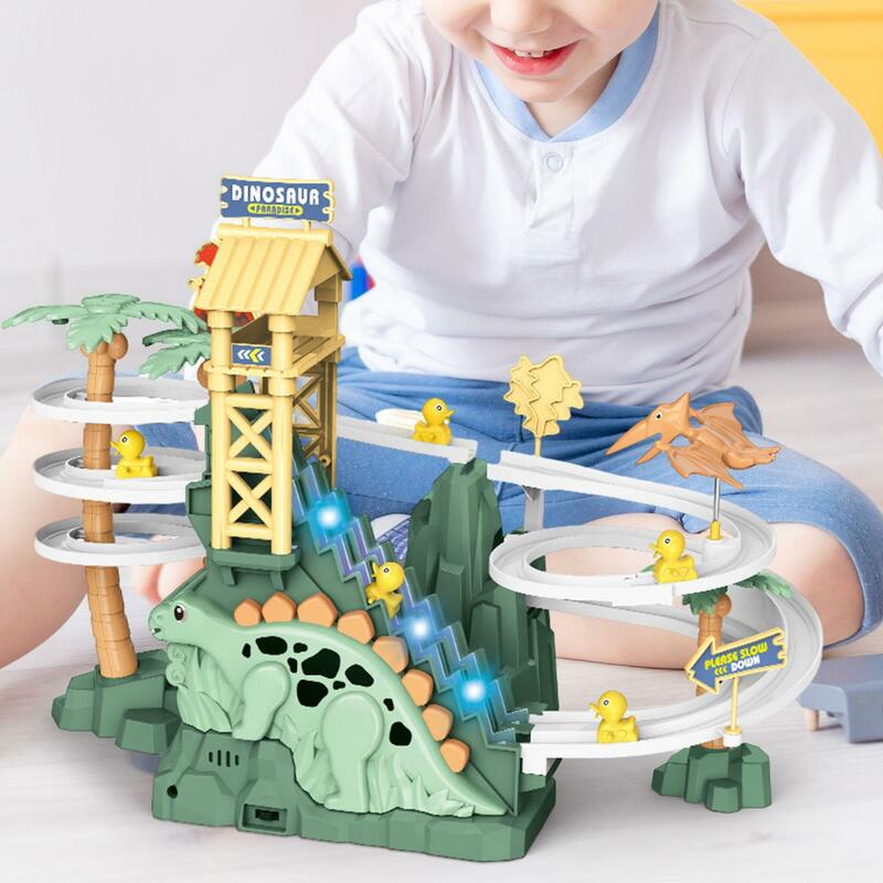 Dinosaur Stair Climbing Toy Educational Game for Girls Boys Holiday Children