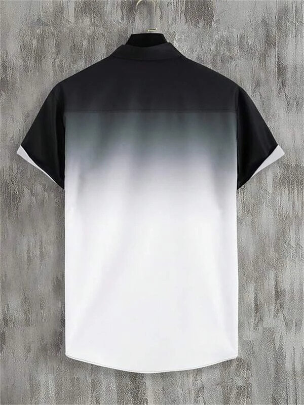 半袖ビーチシャツ,特大シャツ,3色印刷,カジュアル,新しい夏のコレクション,5XL, 2023