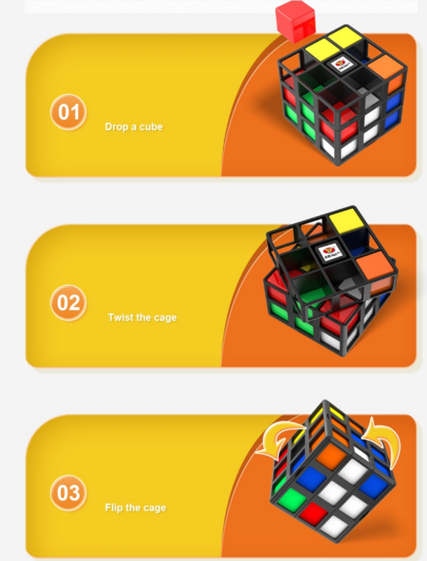 YongJun YJ 틱 케이지 큐브, 재미있는 게임 매직 큐브, 3x3 Cubo Magico 트위스트 퍼즐 큐브, 교육 선물 아이디어 장난감