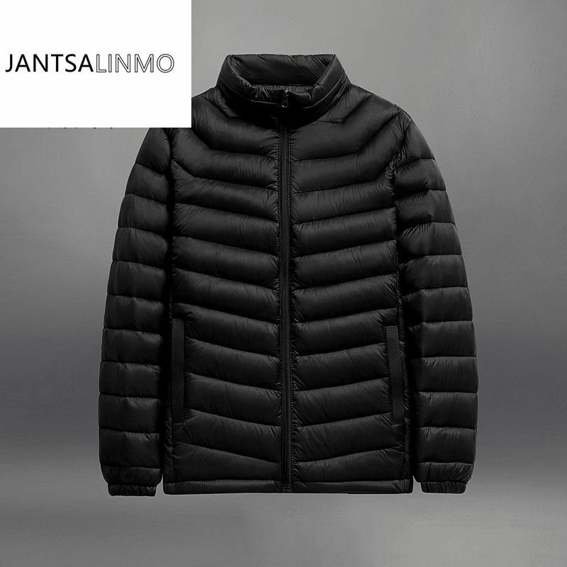 2023 Herbst neue leichte Luxus mode Herren bekleidung leichter Baumwoll mantel Baumwoll jacke lässig warme Jacke Herren bekleidung Boutique