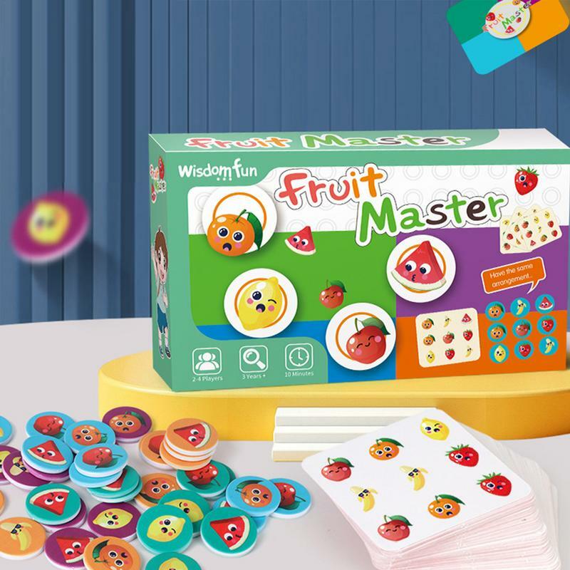 Gioco di strategia da tavolo giochi di carte per bambini gioco di memoria con colori vivaci giochi di carte per costruire immaginazione regali di pasqua di natale per