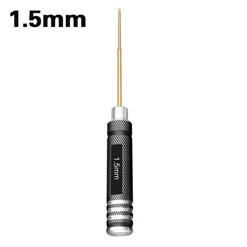 4pcs 1.5mm 2.0mm 2.5mm 3.0mm Hex Screw Driver Set Titanium Hexagon Screwdriver Wrench Tool Kit for Multi-Axis FPV Drone