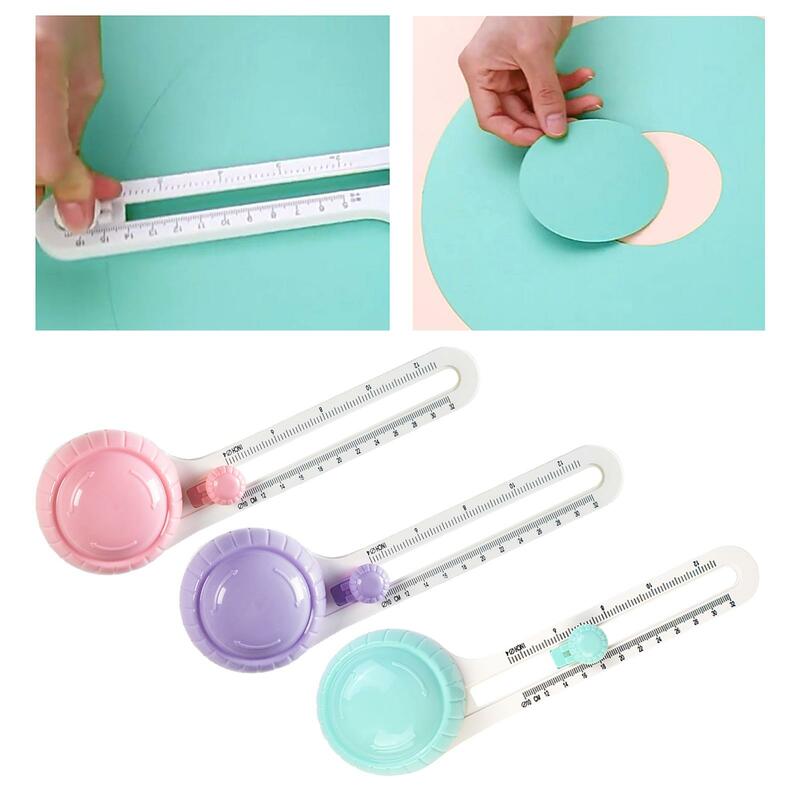 Circle Paper Cutter 4-13" Trimmer Rotary Circle Paper Cutter for Cards Making Office Home Photo Paper DIY Arts Scrapbooking