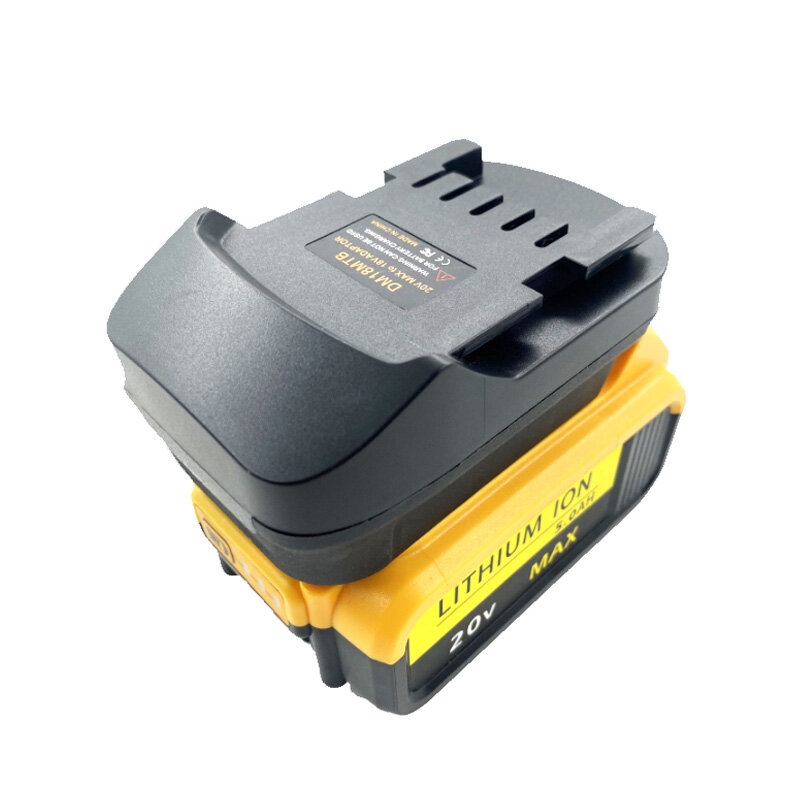 Battery Adapter For Dewalt/Milwaukee 18V/20V Li-ion Battery To for Metabo 18V Lithium Battery Replacement Adapter Converter