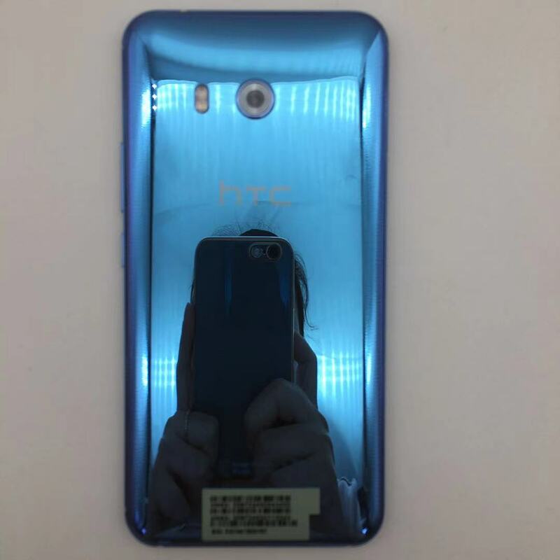 HTC U11 Refurbished ปลดล็อก HTC U11 5.5นิ้วโทรศัพท์มือถือ Dual Sim Octa-Core 12MP กล้อง Gratis Ongkir