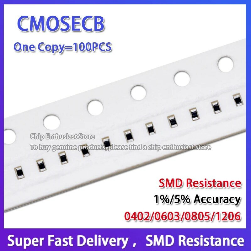 100PCS Resistance 0402 3M 1% 1/16W 0402WGF3004TCE Chip Resistor Accuracy1% 1.0X0.5MM SMD 1005