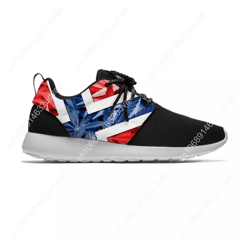 Summer Hot NORWAY NOREG NORWEGIAN Flag Funny Sports Shoes Classic Casual Breathable Running Shoes Lightweight Men Women Sneakers