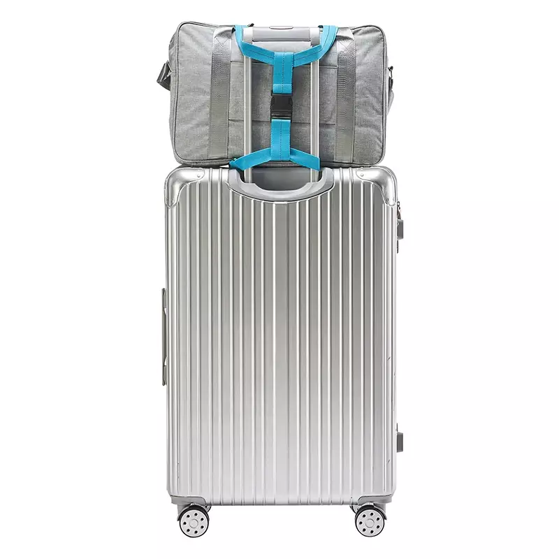 Regulowany paski do bagażu wygodny saszetka na pasek Bungees klamry etui Bungees łatwy podróż elastyczny pasek pas wysoka elastyczna walizka