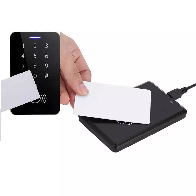 10 szt. Karty 13.56Mhz do karty kontroli dostępu NFC inteligentny Chip odznaka 0 blokowa zapisywalna karta Cuid ze zmiennym kluczem do klonu