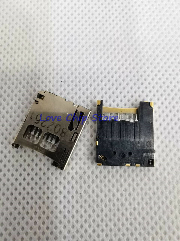 10Pcs 502570-0893 5025700893 1.1-pitch 8P micro SD card socket connector New and Original