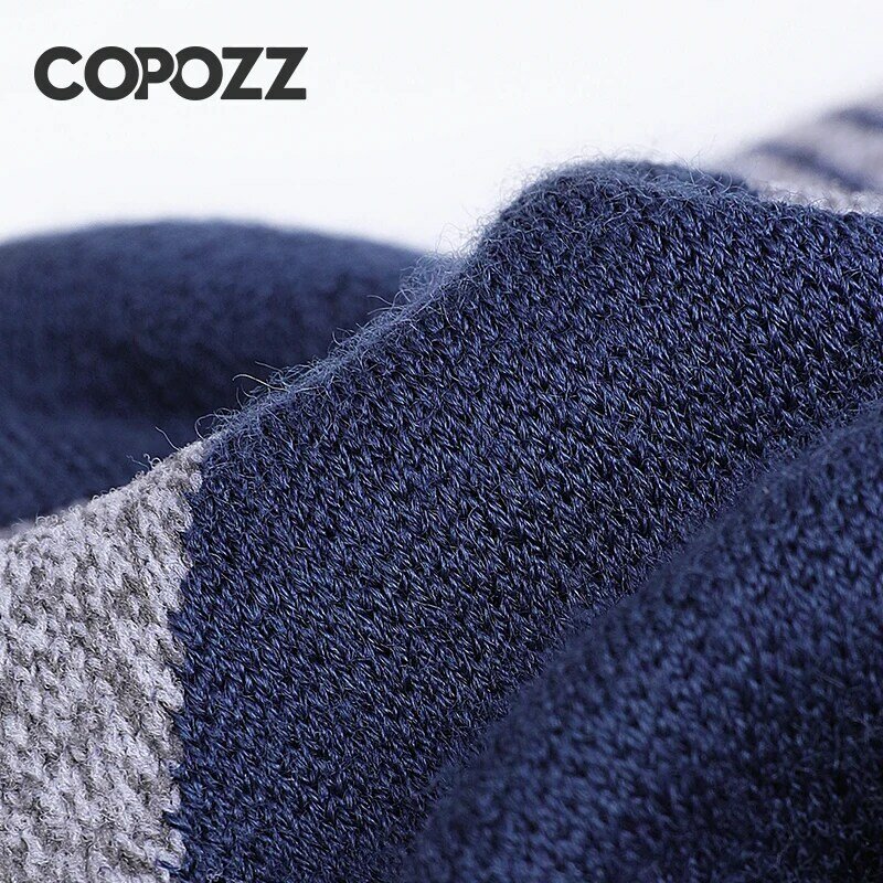 COPOZZ-calcetines térmicos de lana para hombre y mujer, medias gruesas de alta absorción de humedad para esquí, ciclismo, fútbol, Snowboard, Invierno