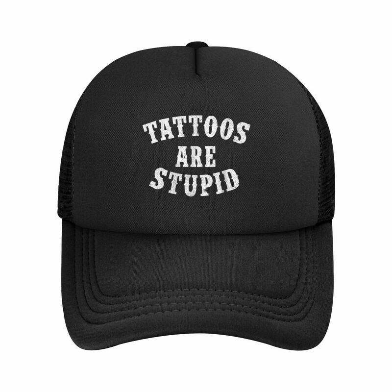 Tattoos sind dumm lustige Baseball mützen Mesh Hüte Casque tte Sport Adult Caps
