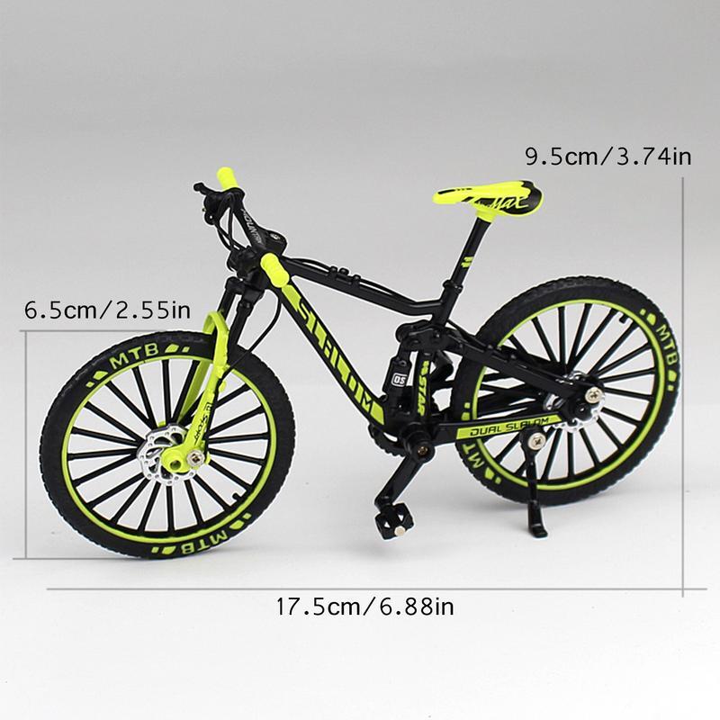 Symulacja modelu twórczy ze stopu dekoracja rowerowa Mini zabawka rowerowa Model roweru górskiego zjazdowego