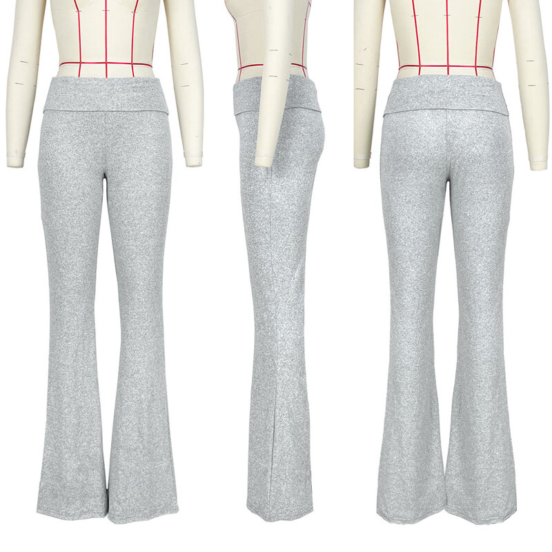 Однотонные расклешенные элегантные брюки-карго, леггинсы, брюки Y2K, женская зимняя одежда, повседневные тренировочные брюки-карандаш с колокольчиком, джоггеры