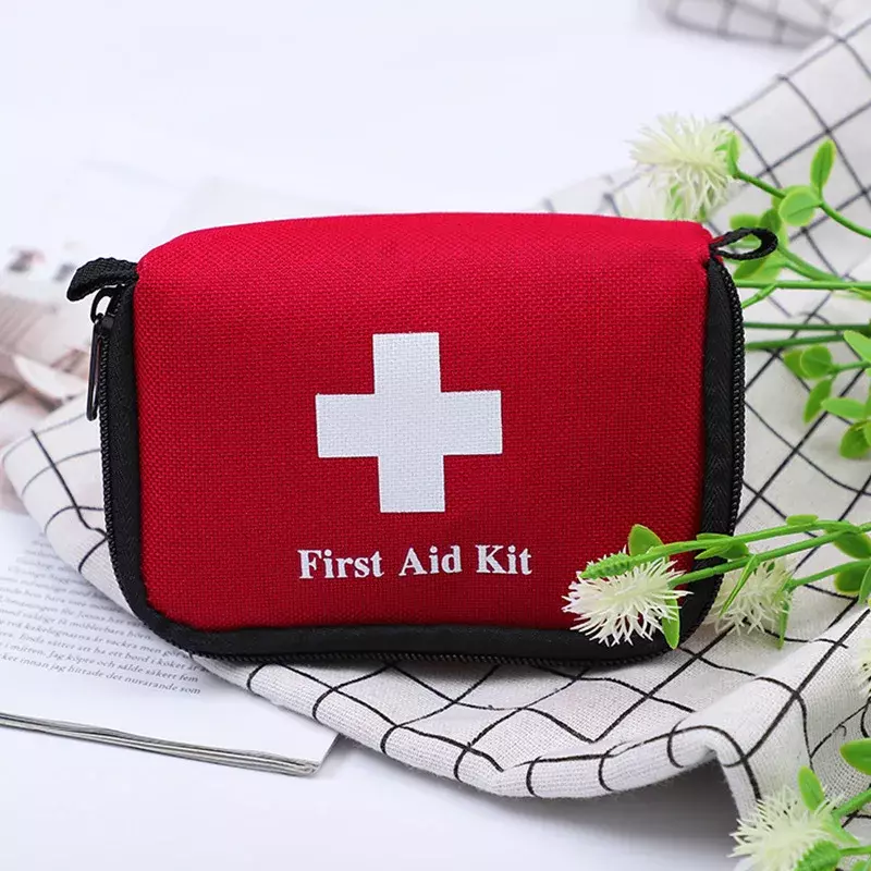 Leichte Outdoor-Notfall-Kit tragbare medizinische Fall Wandern Camping Überleben Reise Notfall Erste Hilfe leere Tasche