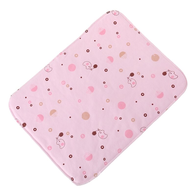D7YD Baby Changing Pad Reusable Waterproof Stroller Diaper Folding Soft Mat Washable