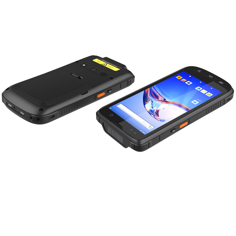 5.5inch waterproof scanning barcode reader industrial handheld computer nfc mobile data terminal rugged android pdas