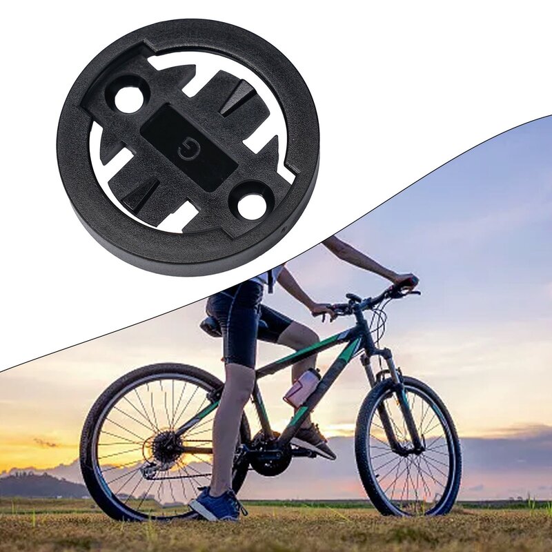 Bicicleta Fixação Base Cronômetro Mount para Bryton, Garmin Insert Kit, Plástico Acessórios, Base Fixa, Masculino Assento Upgrade, 1x