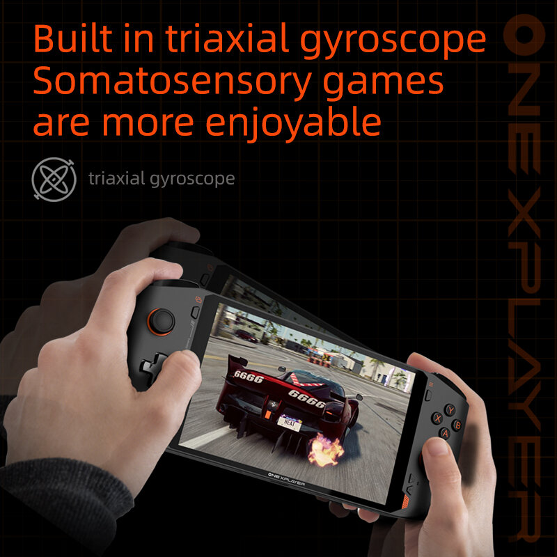 OnexPlayer miniPro AMD Ryzen 6800U Handheld 3A Gamepad Laptop 16G 32G 1T 2T PC Game Console Win11 7" 1200P Touch Pocket Computer