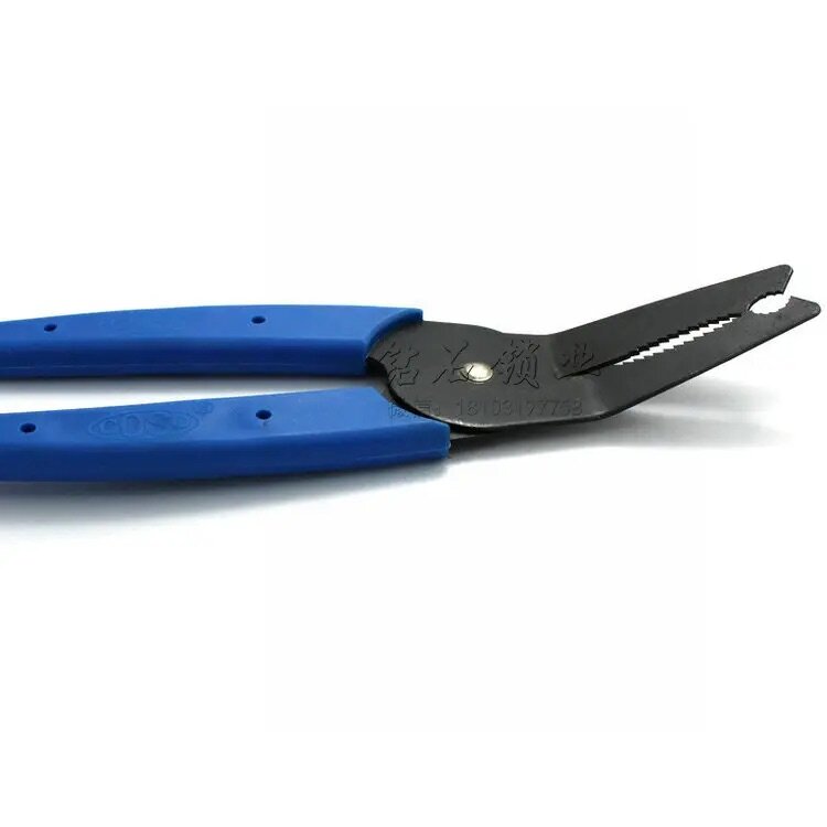 100% original goso Schlosser liefert goso Entfernungs zange blau Griff Werkzeug entfernt Panel oder Schrauben versand kostenfrei