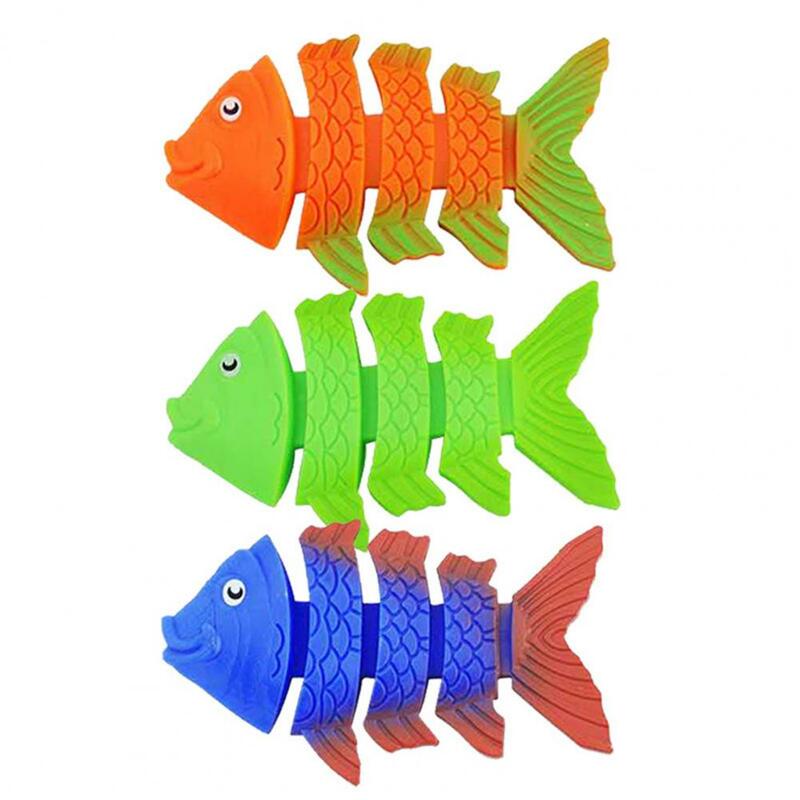 Juguetes acuáticos de 3 piezas, seguro, creativo, hueso de pescado falso, juguetes de lucha contra el agua, accesorios para fiestas acuáticas