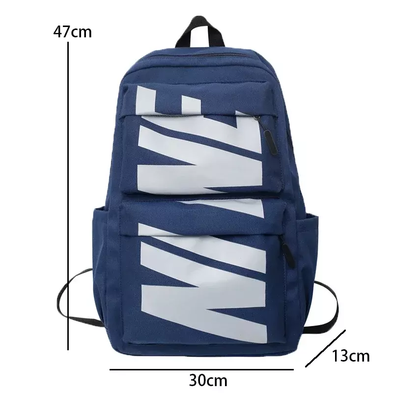 Новые женские рюкзаки, водонепроницаемый нейлоновый школьный рюкзак с несколькими карманами для студенток, женские милые рюкзаки для ноутбука, 2023