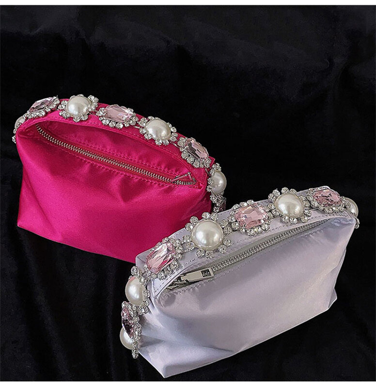 Handtasche Luxus glänzende Kristall Geldbörsen Designer Strass Clutch Geldbörse Tasche für Frauen Griff Tasche Damen Tasche Geldbörse Eving