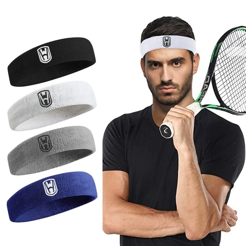 WOSWEIR хлопковая спортивная повязка на голову, эластичные повязки для женщин и мужчин, баскетбольная спортивная тренировочная повязка для фитнеса, волейбола, тенниса