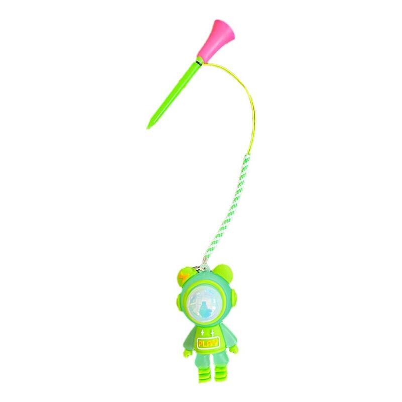 Cartoon Golf Rubber Tees com luz intermitente, Impedir Ball Holder, Acessório de perda de corda, Presente trançado, H9N5, 1Pc
