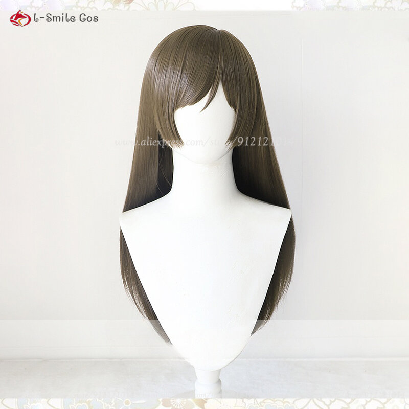 Парик для косплея из аниме Momozono Nanami, длинные коричневые термостойкие синтетические волосы, для косплея Tomoe Mi Zu Ki, с шапочкой