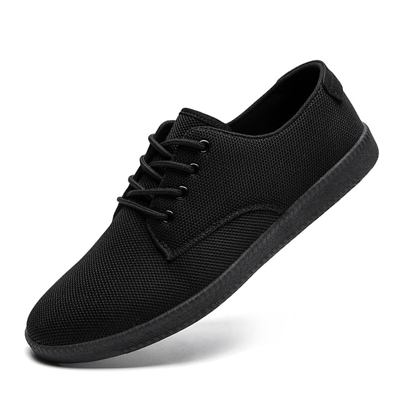 Damyuan-أحذية ركض مسطحة شبكية قابلة للتنفس مضادة للانزلاق للرجال ، أحذية رياضية مريحة في الهواء الطلق ، أحذية خفيفة الوزن غير رسمية ، مقاس كبير