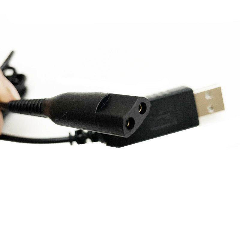 12V USB-Ladekabel Ersatz-Ladekabel kompatibel für Braun Rasierer Serie 9, Serie 7, Serie 8, Serie 5, Serie 3