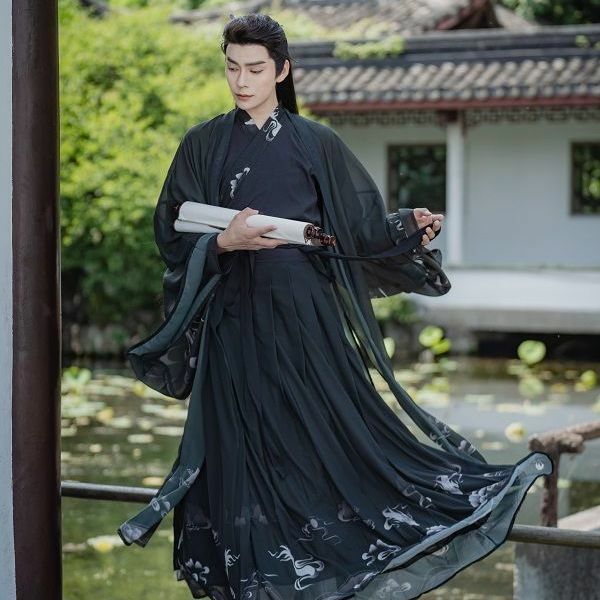 Original Hanfu, Guancanghai, Wei and Jin styles, super fairy men and women, knights, Chinese style students, daily costumes