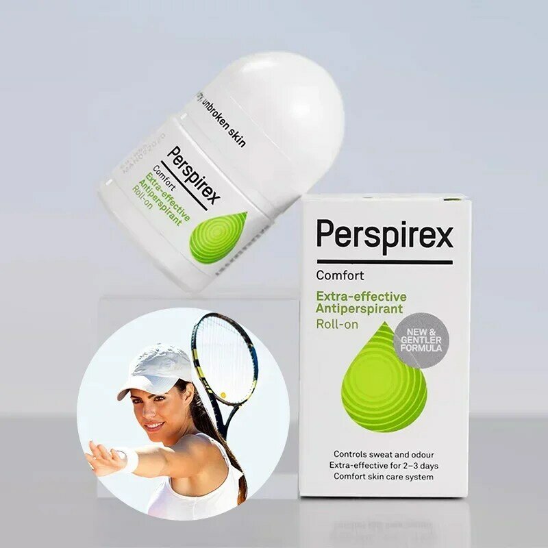 Perspirex Roll-on Non-irritating Antiperspirant Strong Comfort Original Underarm Control Sweat Odour Deodorant Long Lasting