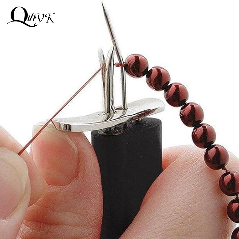 Beading Knotting Tool Stringing Scattered Loose Beads Beaded Thread Knotter Pearl Agate Bracelet Jewelry Fast Knotting DIY Tools