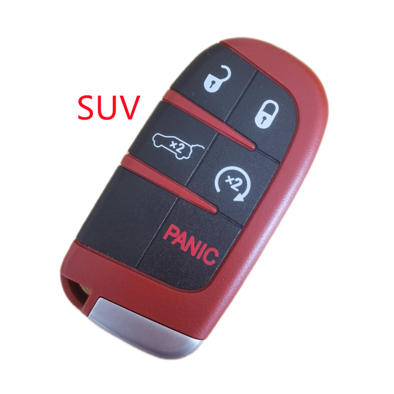 Shell chave remoto inteligente para Dodge Charger, 5 botões, Fob para Scat Pack, 392, DAYTONA, HEMI, Challenger, SRT, FCC, M3N-40821302