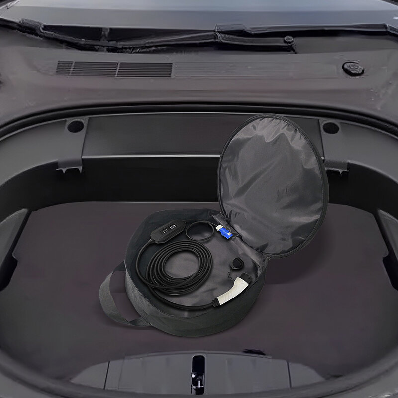 Pojazdy elektryczne torba na kabel Jumper EV ładowarka samochodowa do przechowywania okrągłych toreb Oxford akumulator do przechowywania pistoletów Auto
