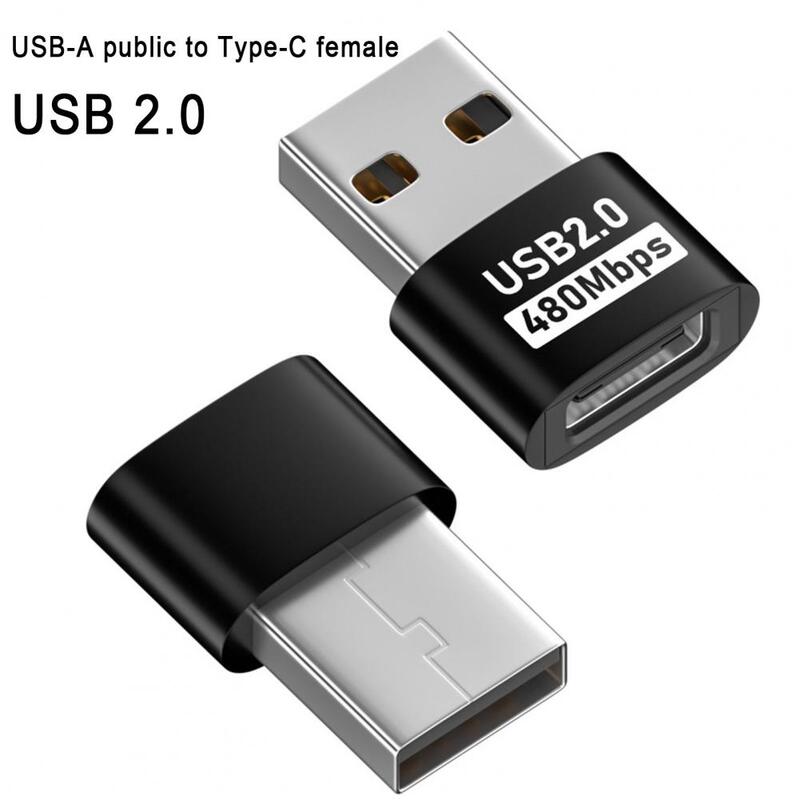 محول USB إلى أنثى من النوع C ، محول عالي السرعة لنقل البيانات ، شحن الجهاز اللوحي ، الكاميرا ،