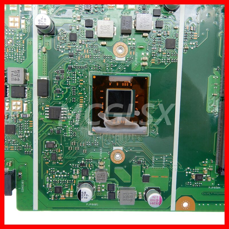 Placa base X441MA para ordenador portátil, placa base para Asus X441M X441MA A441M X441MB Notebook con Intel Celeron 4 Core N4000 CPU UMA