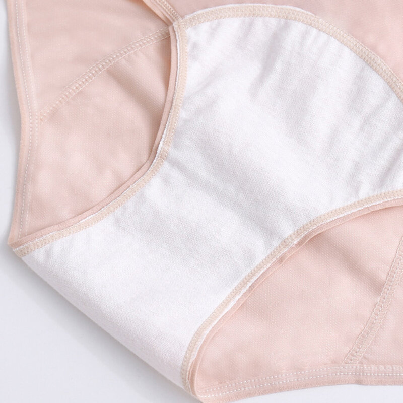 Bragas menstruales a prueba de fugas para mujer, ropa interior cómoda y transpirable, tallas L, 4XL, varios colores disponibles