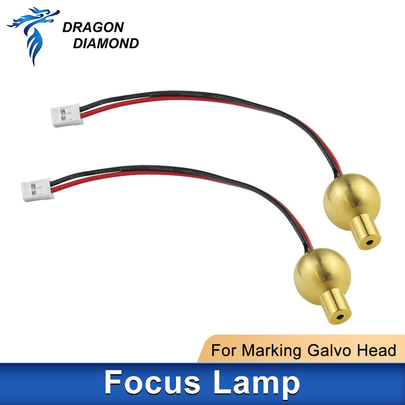 SINO-GALVO Galvo-Lámpara de enfoque de cabeza para máquina de marcado de fibra, escáner de galvanómetro láser de 10mm, para SG7110, RC1001, 1064nm/10600nm
