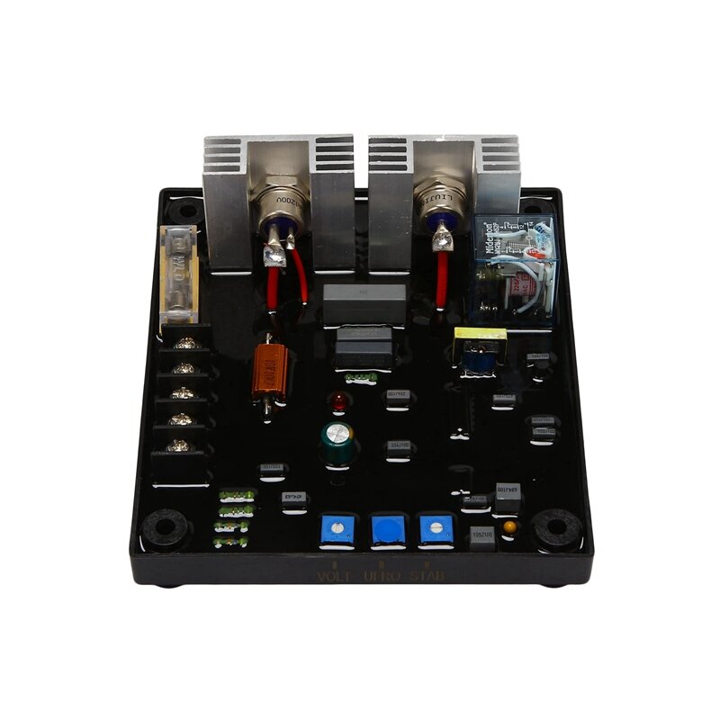 Regulador de voltaje Universal POW50A AVR 30A para cepillo y generador sin escobillas, estabilizador de Control, piezas del módulo Ajustador, 3 uds.
