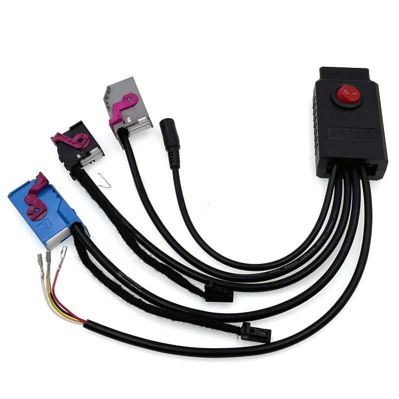 MQB clúster Cable de alimentación de 12V, Cable de programa de clave 4th ID48, Cable de 5. ° clúster MQB NEC35XX, Cable de instrumento MQB48, compatible con VVDI2 CGDI