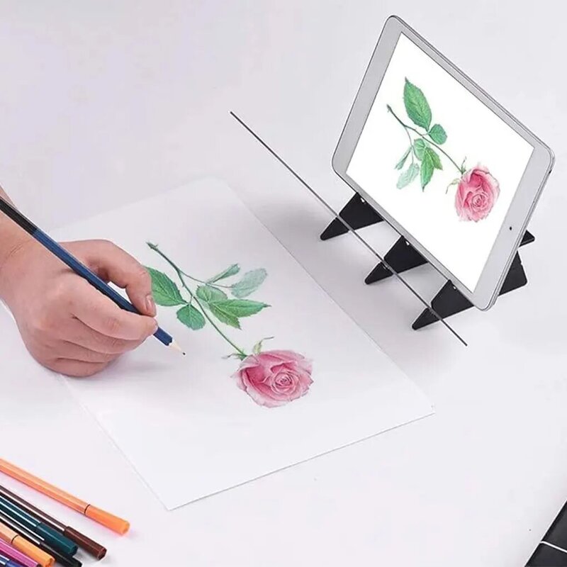Tablero de trazado de dibujo óptico portátil, experiencia de dibujo Natural, fácil de usar