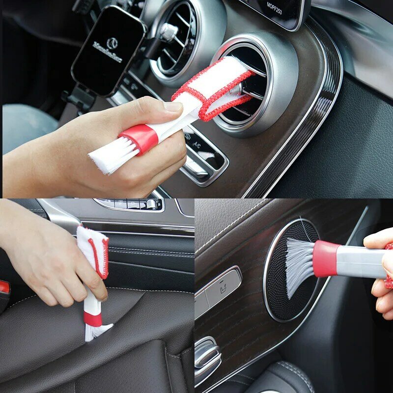 Car Air-Conditioner Outlet Cleaning Tool Multi-purpose Dust Brush Car Accessories Interior Multi-purpose Brush Cleaning brush