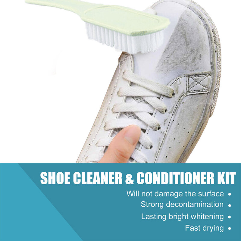 Sapatos Brancos Limpando Abrilhantador, Removedor De Mancha, Ferramenta Limpa, Jue-Fish