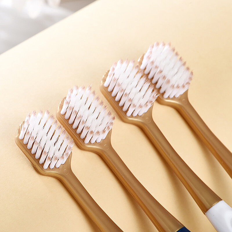 6 шт., мягкие бамбуковые зубные щётки для взрослых