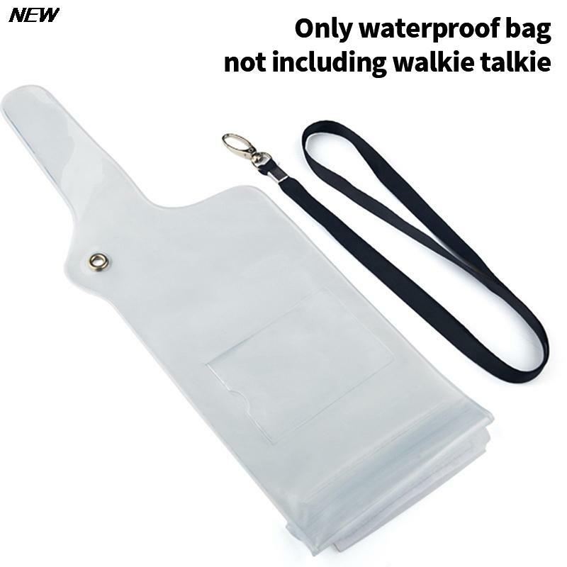 Portable Waterproof Rainproof Case Pouch For Baofeng Walkie Talkie Two-Way Radios Protector Cover