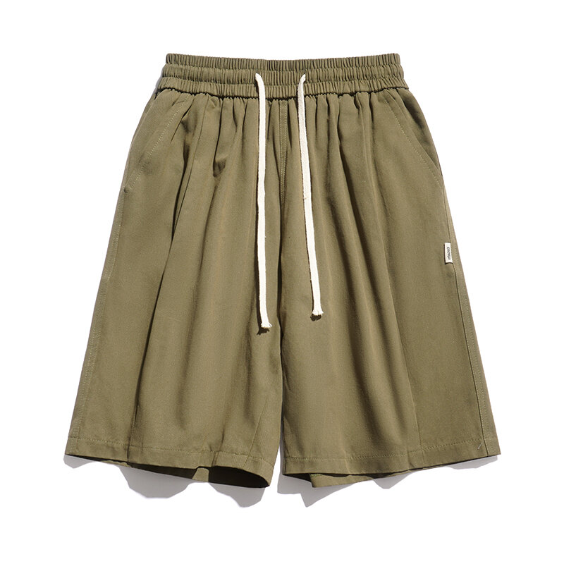 Shorts masculinos de cordão solto, macacão casual, curto para ferramentas masculinas, roupa esportiva, E46, verão 2022